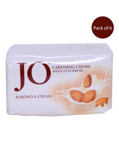Jo Almond & Cream Soap, Pack Of 6
