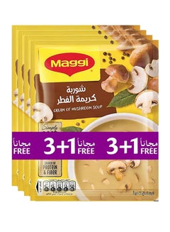 Maggi Cream Of Mushroom Soup, Pack Of 4