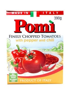 Pomi Finely Chopped Tomatoes With Pepper And Chilli