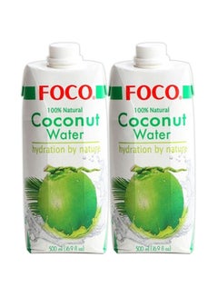 Foco Organic Coconut Water, Pack Of 2