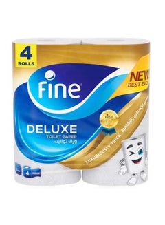 Fine ورق تواليت ديلوكس، 3 طبقات، 140 ورقة
