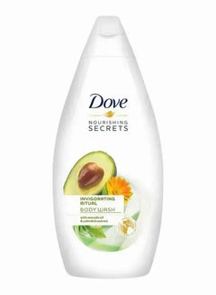 Dove Invigorating Ritual Body Avocado Oil And Calendula Extracts Body Wash
