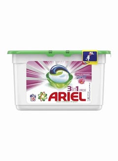 Ariel 3-In-1 Laundry Detergent Pods, Touch Of Freshness Downy, 15 Pcs