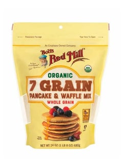 Bob's Red Mill Organic 7 Grain Pancake & Waffle Mix