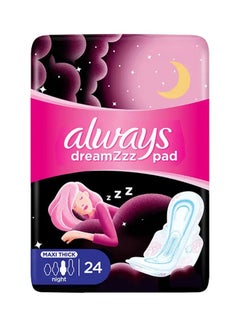 Always Cottony Soft Maxi Thick Night Sanitary Pads With Wings