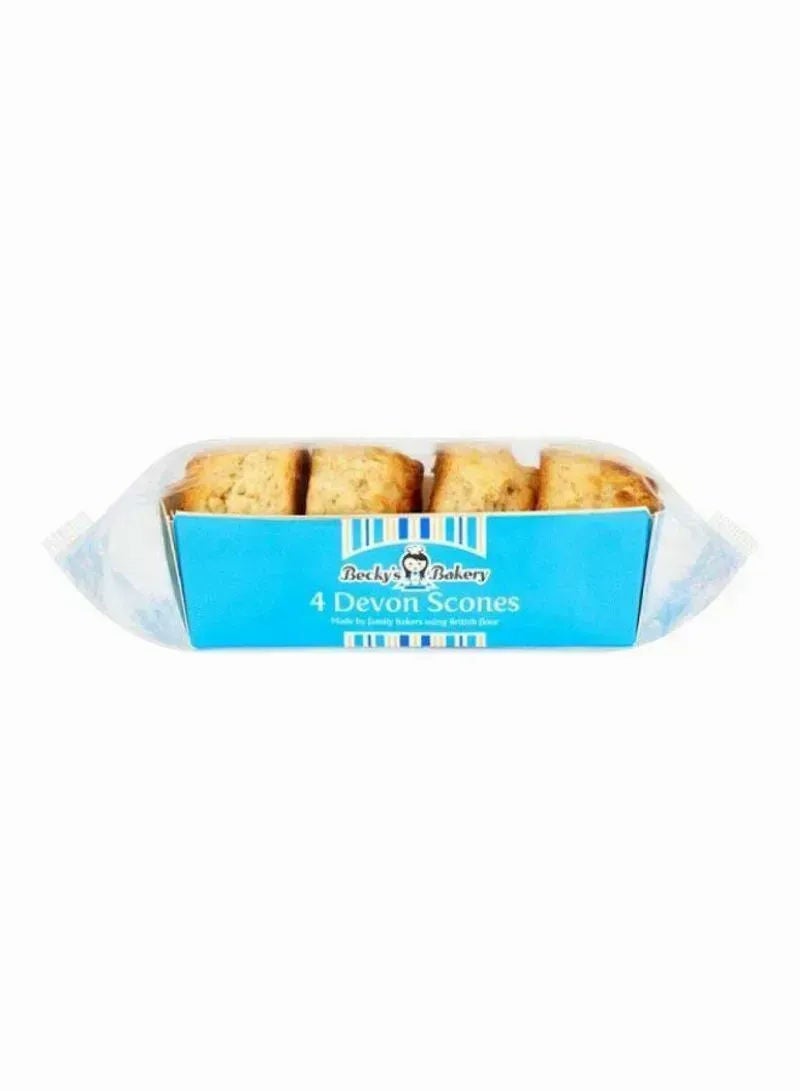 Beckys Bakery Devon Scones, 4 Pcs