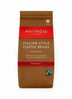 Waitrose Italian Style Coffee Beans, Pack Of 6