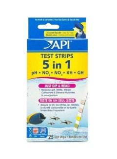 Api 5 In 1 Test Strips For Aquariums