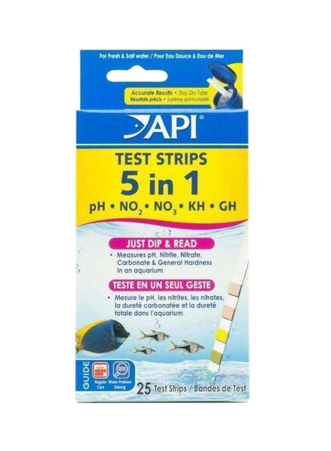 Api 5 In 1 Test Strips For Aquariums