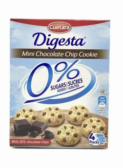 Cuetara Digesta Mini Chocolate Chip Cookie, Pack Of 4