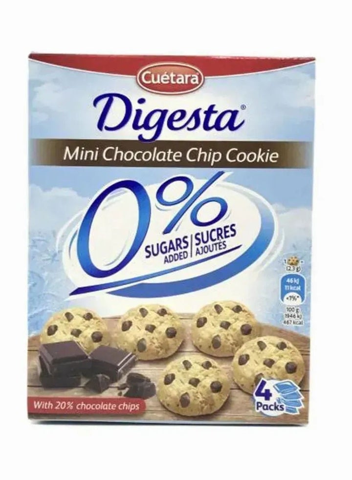 Cuetara Digesta Mini Chocolate Chip Cookie, Pack Of 4