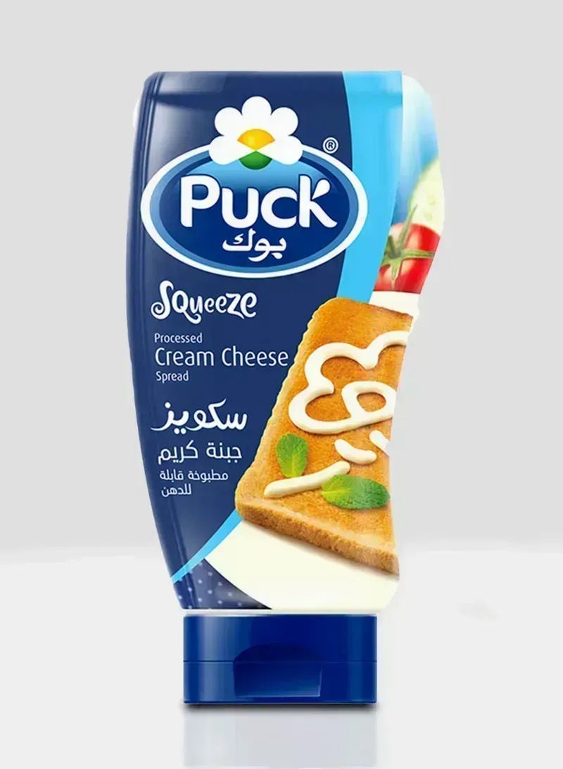 Puck Squeezable Cream Cheese Spread