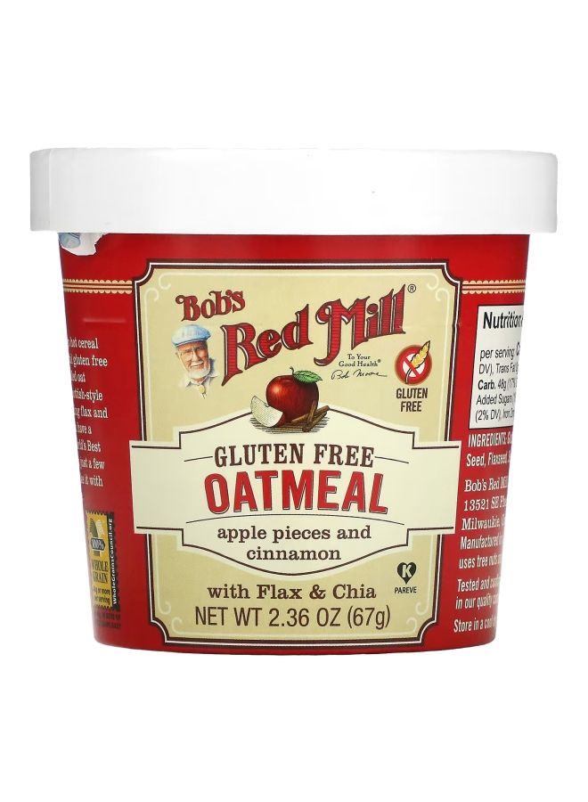 Bob's Red Mill Gluten Free Oatmeal With Apple & Cinnamon