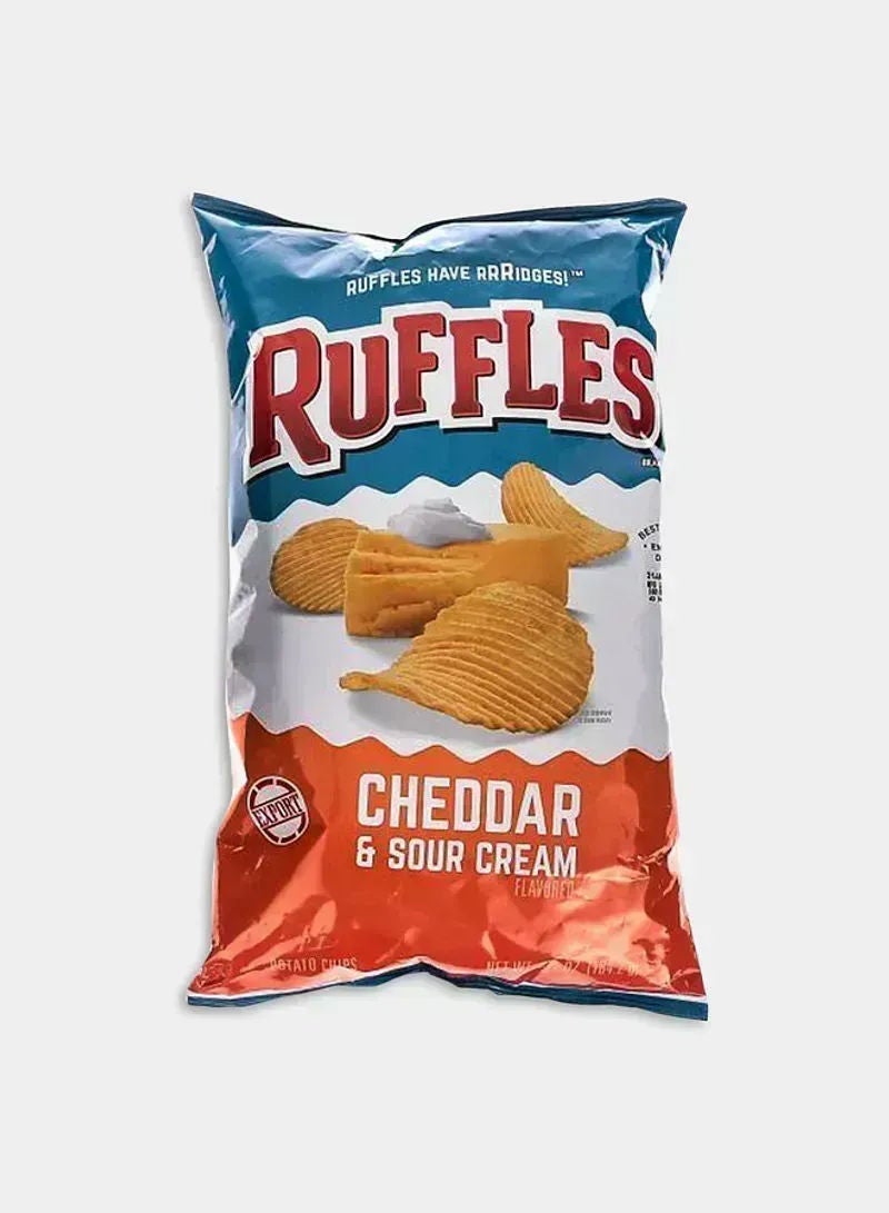 Ruffles Cheddar & Sour Cream Potato Chips