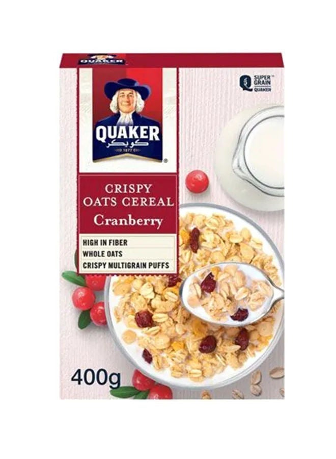 Quaker Crispy Oats Cereal With Cranberry