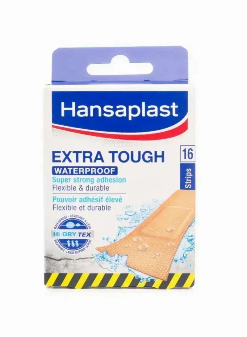 Hansaplast Extra Tough Waterproof Super Strong Adhesive Bandage
