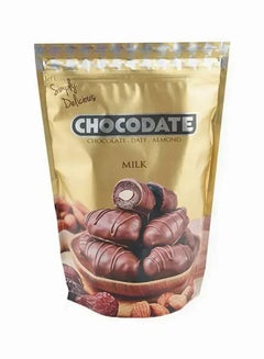 Chocodate Milk Chocolate Almond Date Pouch