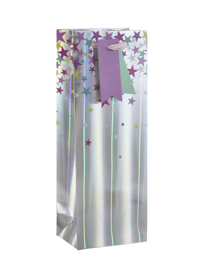 Eurowrap Stars Gift Bag, L