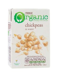 Tesco Organic Chickpeas In Water