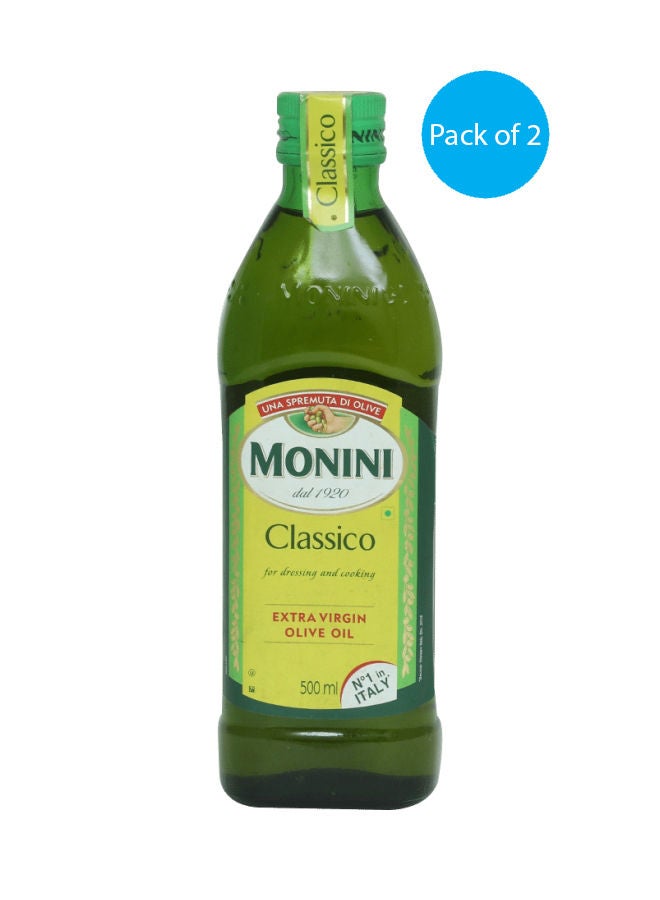 Monini Classico Extra Virgin Olive Oil, Pack Of 2