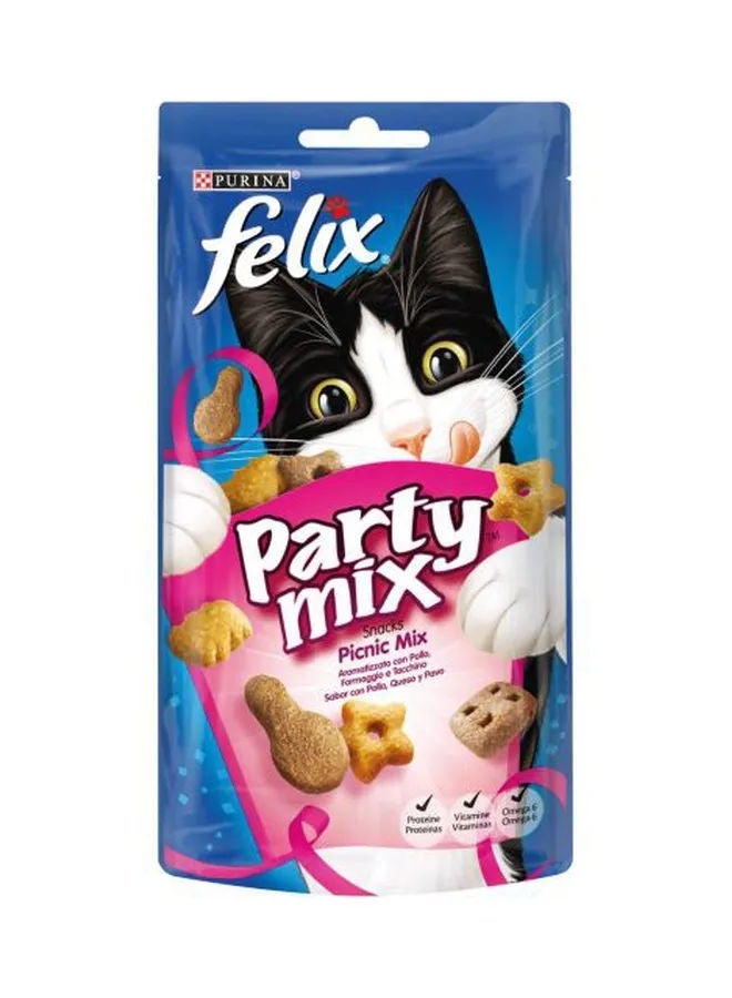 Purina Felix Party Mix Cat Treats, Picnic Mix
