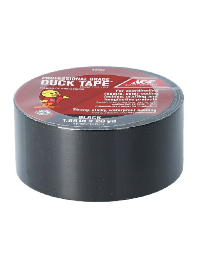 ايس شريط لاصق داك احترافي من 42922أسود 1.88 بوصة × 20 ياردة