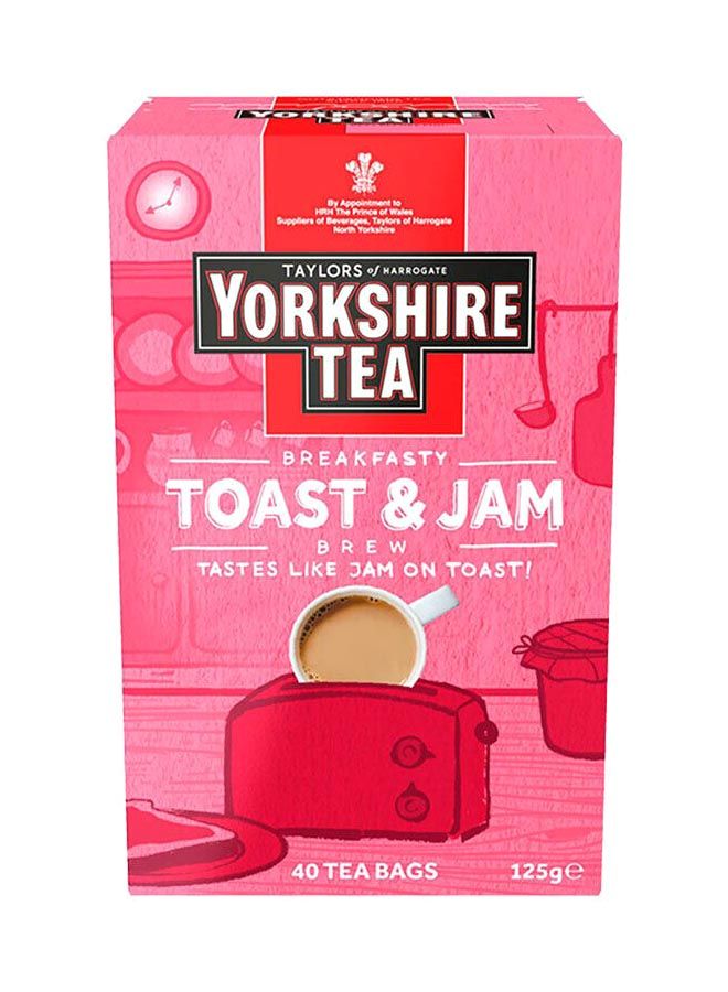 Taylors Of Harrogate Toast And Jam Tea Bags, 40 Pcs