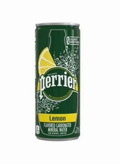 Perrier Sparkling Water In Can, Lemon Flavour