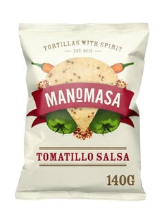 Manomasa Tomatillo Salsa Tortillas
