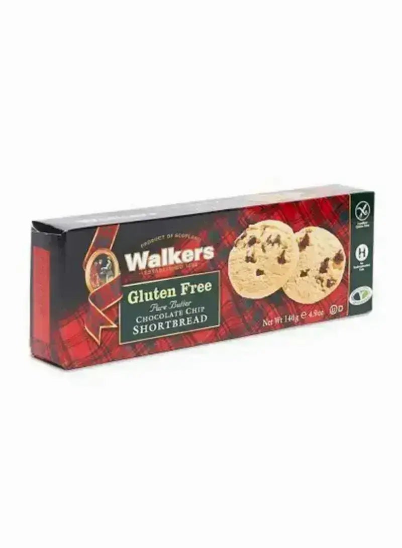 Walkers Gluten Free Pure Butter Chocolate Chip Cookies