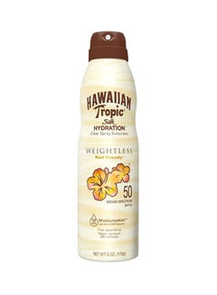 Hawaiian Tropic Silk Hydration Weightless Sunscreen Spray SPF50