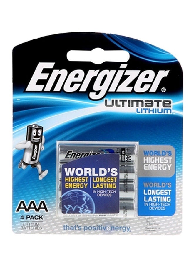 Energizer Ultimate Lithium Battery, AAA, 1.5V