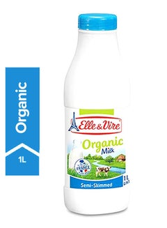 Elle & Vire Organic Milk, Semi-Skimmed