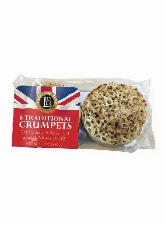 Lakeland Bake Traditional Crumpets, 6 Pcs