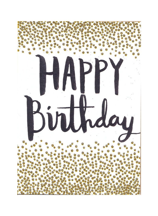 Bijou Happy Birthday Dots Card
