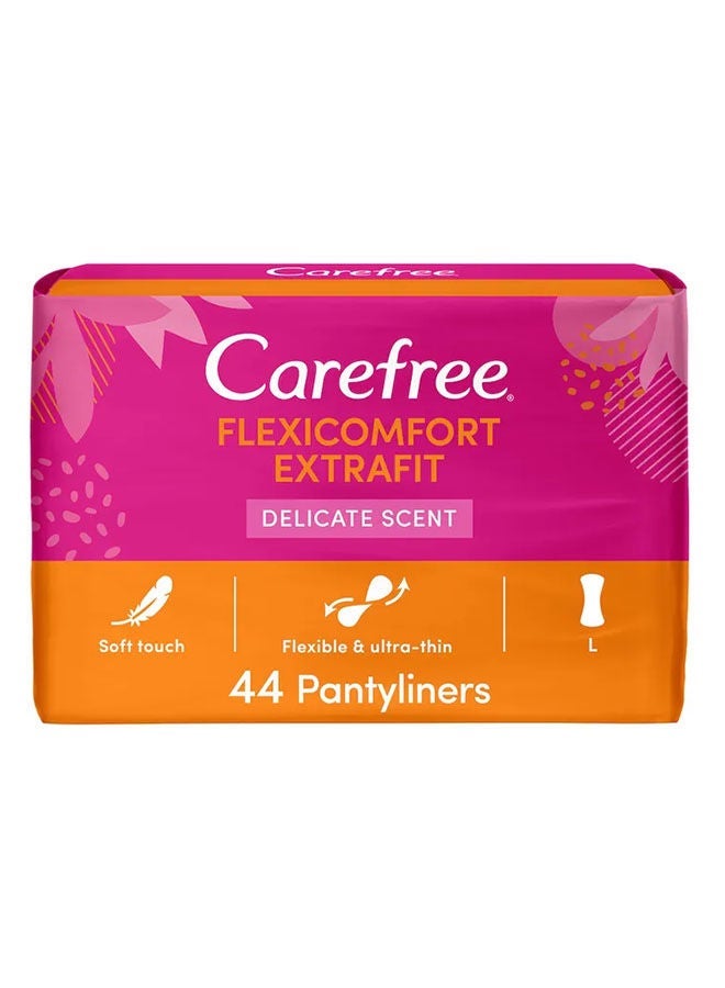 Carefree Flexi Comfort Extra Fit Delicate Panty Liners