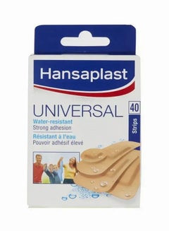 Hansaplast Water Resistant Bandage, Assorted, 40 Pcs