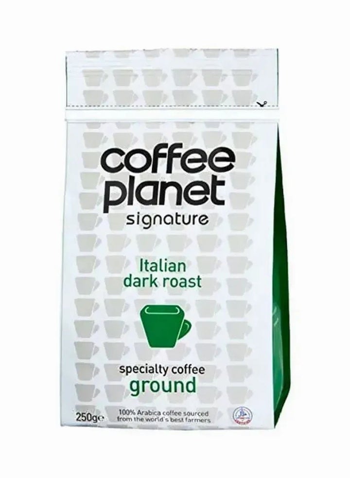 Coffee Planet Signature Italian Dark Roast Ground Coffee