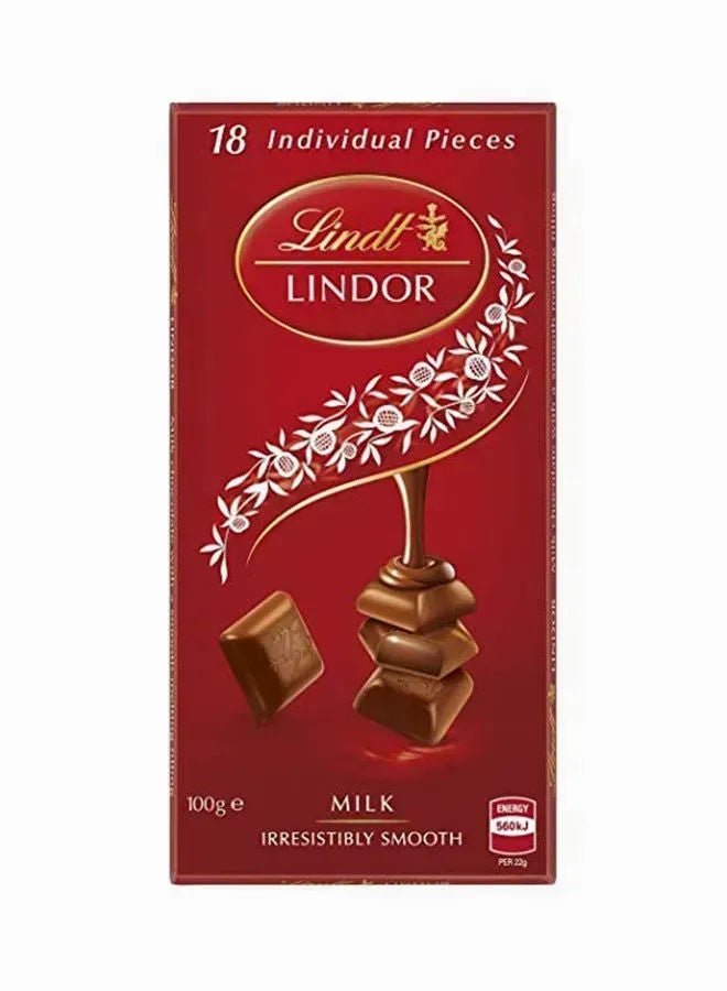 Lindt Lindor Smooth Milk Chocolate Bar