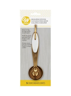 Wilton Snap On Ring Measuring Spoons, 5 Pcs