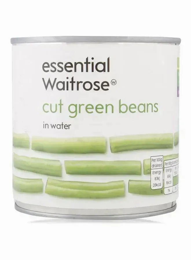 Waitrose Essential Cut Green Beans In Water