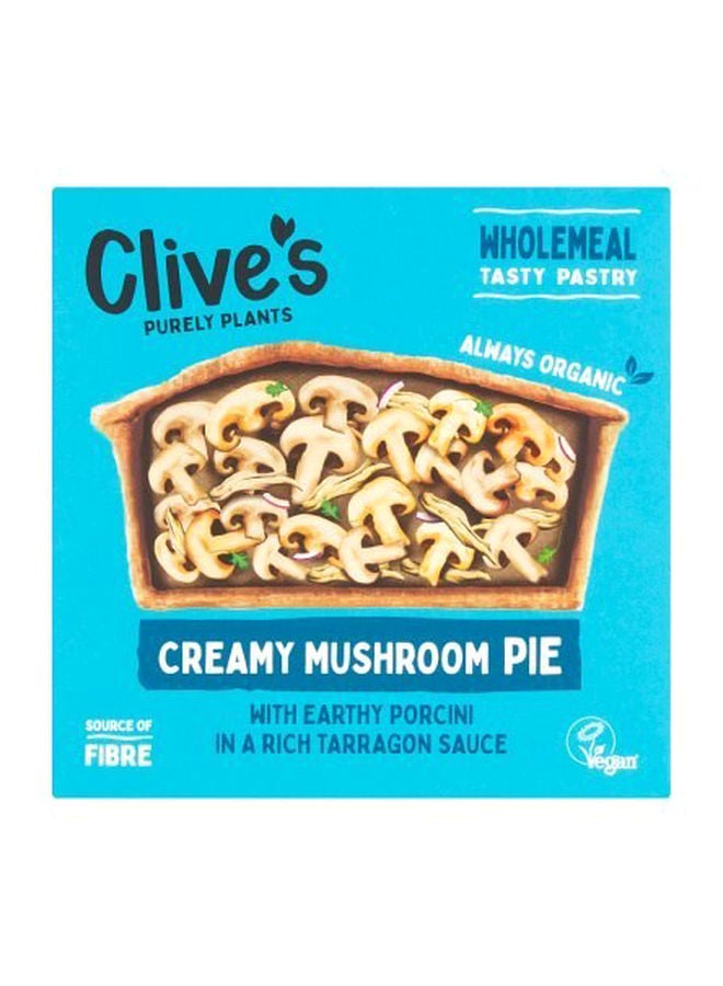 Clives Creamy Mushroom Pie