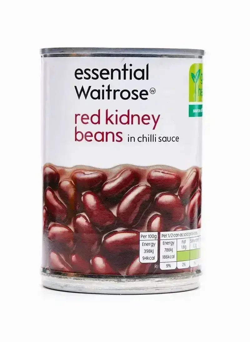 Waitrose Red Kidney Beans In Chilli Sauce