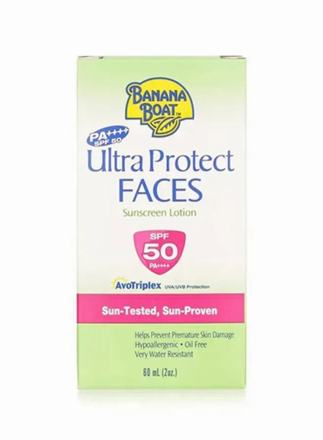Banana Boat Ultra Protect Faces Sunscreen Lotion Spf 50+