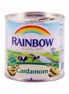 Rainbow Evaporated Milk, Cardamom, Pack Of 12
