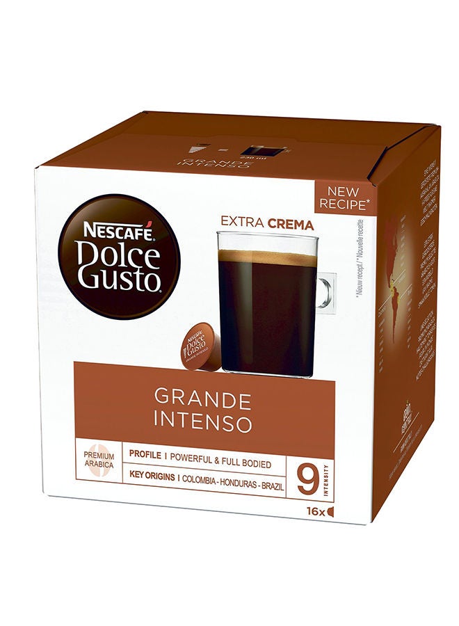 Nescafe Dolce Gusto Grande Intenso Coffee Capsules, 16 Pcs