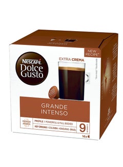 Nescafe Dolce Gusto Grande Intenso Coffee Capsules, 16 Pcs