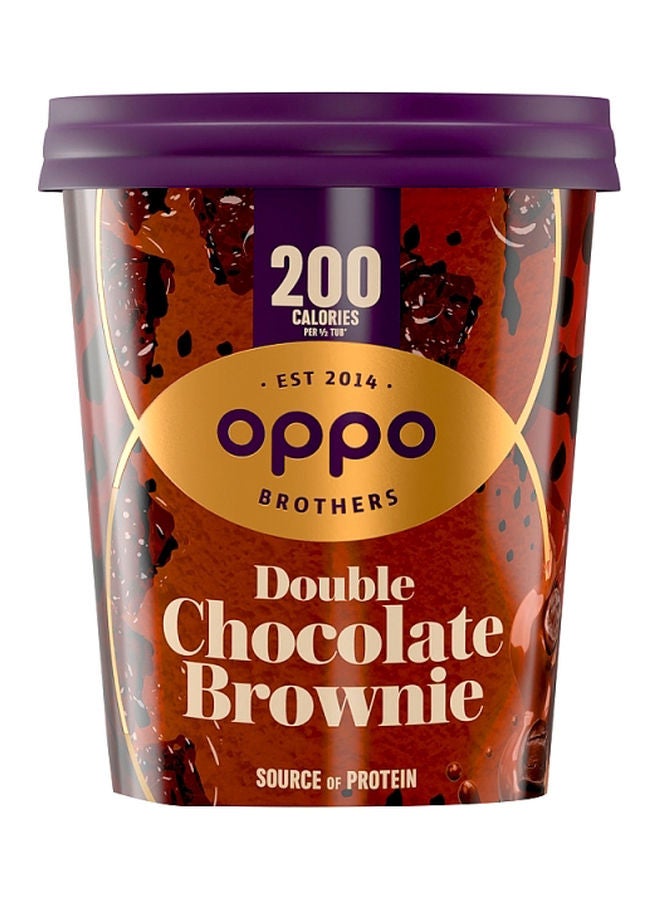 Oppo Brothers Double Chocolate Brownie Ice Cream Tub