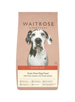 Waitrose Fresh Chicken & Sweet Potato Senior Dog Dry Food