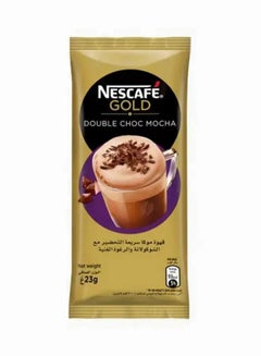 Nescafe Gold Double Chocolate Mocha Coffee, Pack of 10